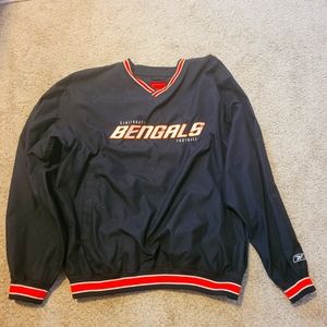 Vintage Bengals Pullover Jacket